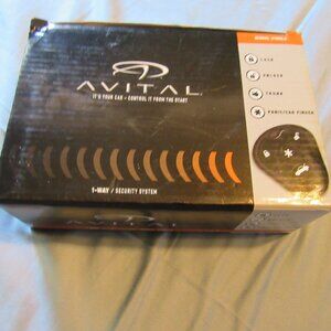 Avital 1 Way Security System 3100LX New